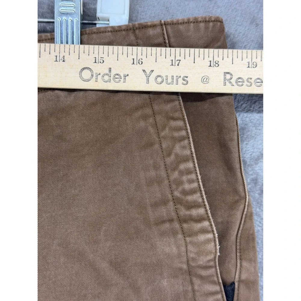 Banana‎ Republic Mens Slim Fit Cargo Pants Brown 36x36 558032-01 Cotton Utility